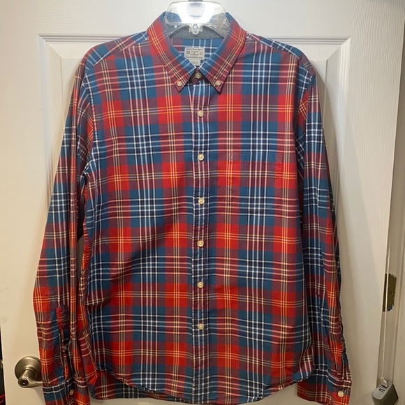 J. Crew Other - J.Crew Men’s Large Long Sleeve Button Down Shirt in Excellent Condition Slim Fit